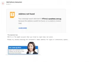 E-mail trial is lost with each changing of MA - REALTIMME